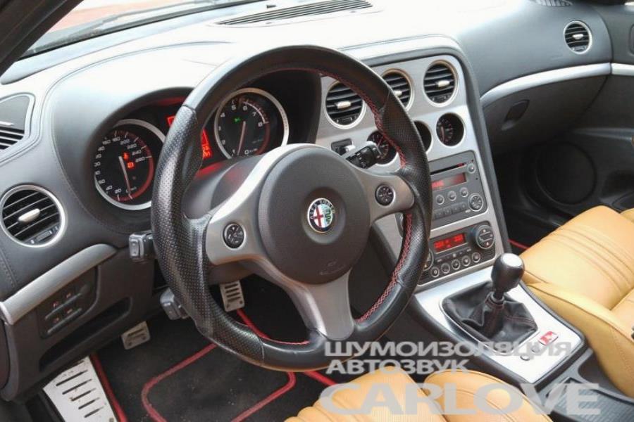 Шумоизоляциия Alfa Romeo 159